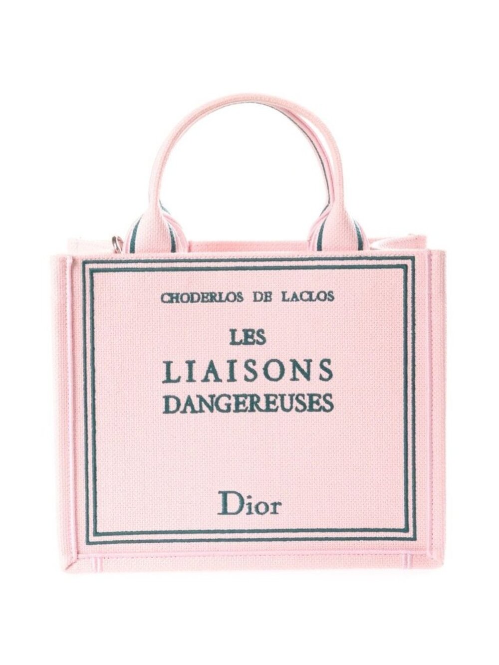 Dior Book Tote Bag les Liaisons Dangereuses Dangerous Relationships Small Canvas